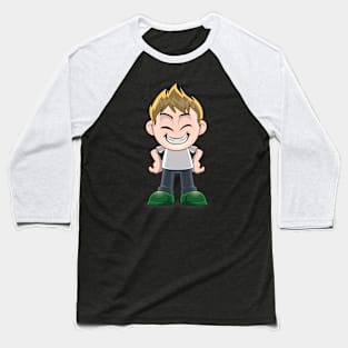 happy cute boy Baseball T-Shirt